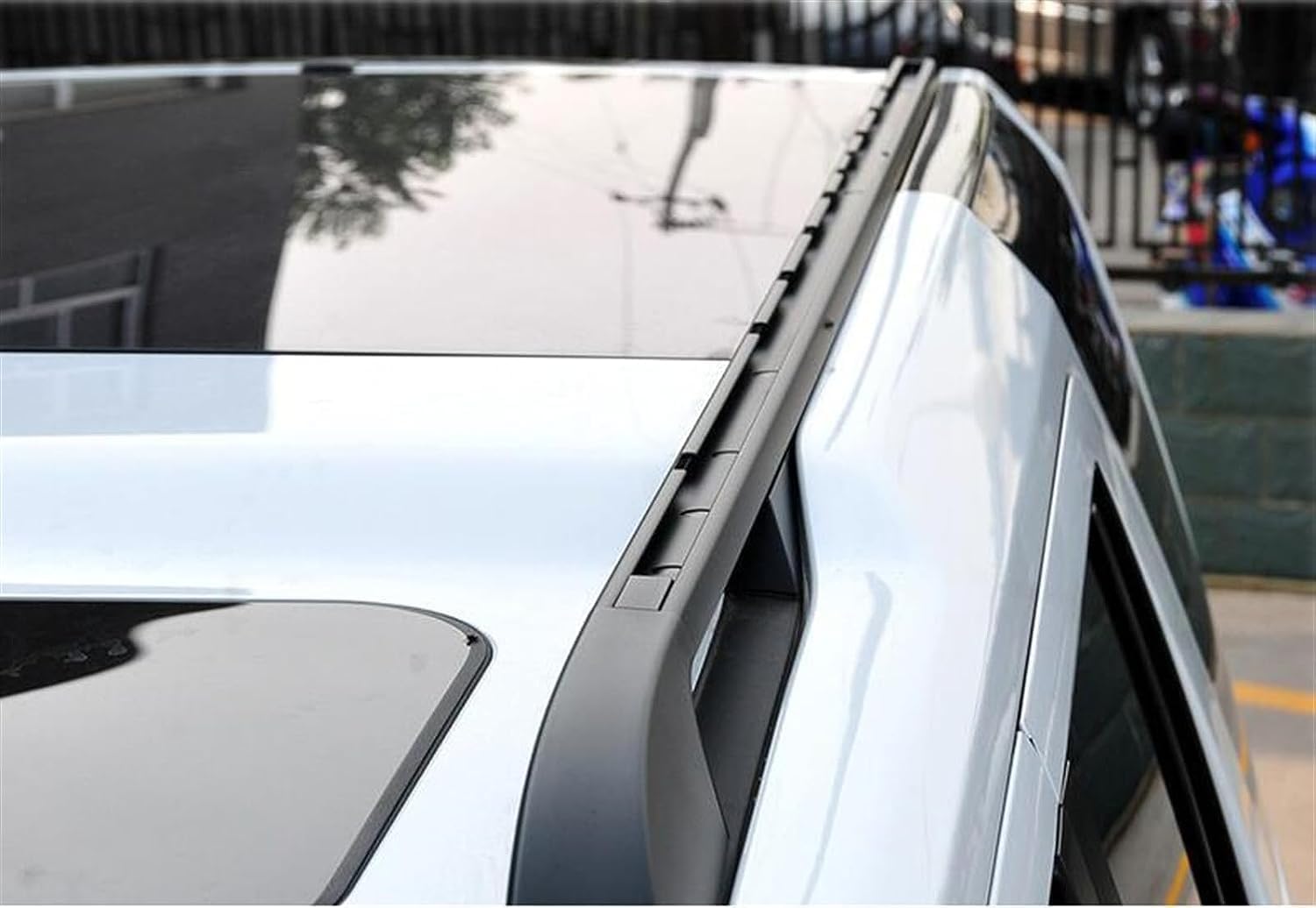 Car roof rack rails for Land Rover Discovery LR4 2010-2016