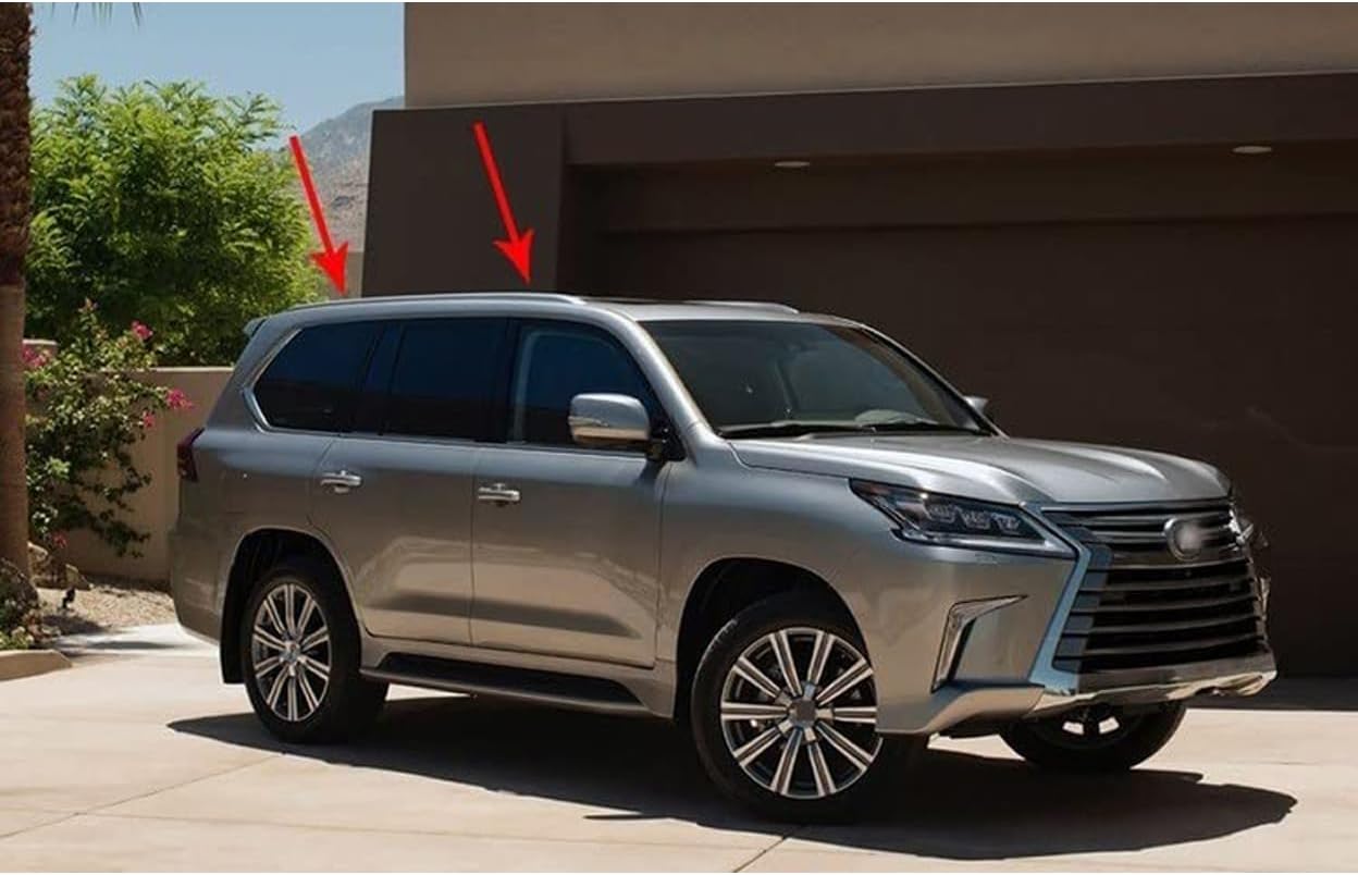 Car roof rack rails for Lexus LX LX570 2008-2021