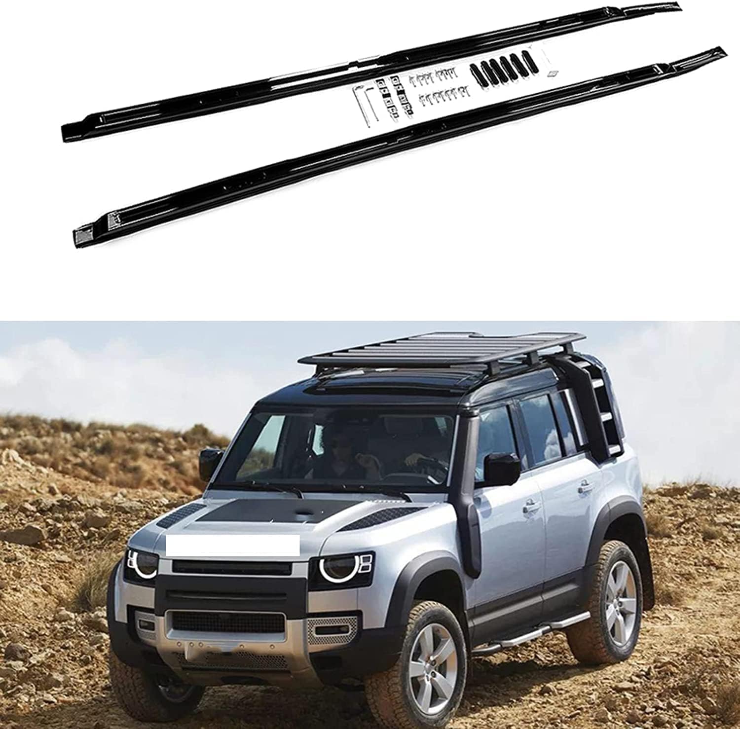 Car roof rack rails for Land Rover Defender 2020-2022 Car roof rack rails for Land Rover Defender 2020-2022