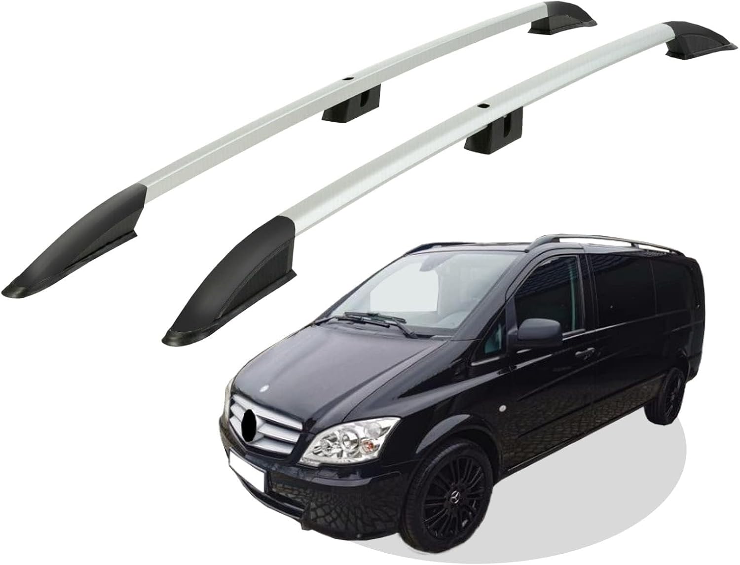 Car roof rack rails for Mercedes Benz Vito L3 2003-2014 Car roof rack rails for Mercedes Benz Vito L3 2003-2014