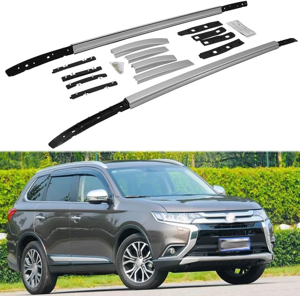 Car roof rack rails for Mitsubishi Outlander 2013-2018