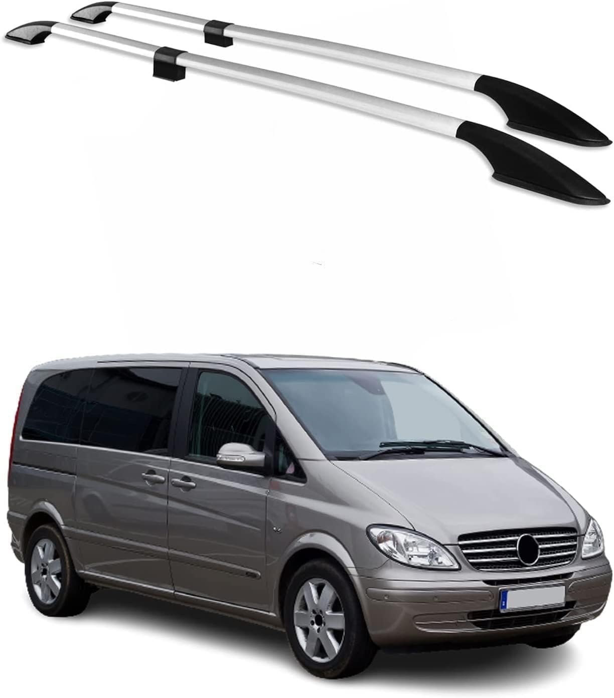 Car roof rack rails for Mercedes Vito W639 2003-2014 Car roof rack rails for Mercedes Vito W639 2003-2014