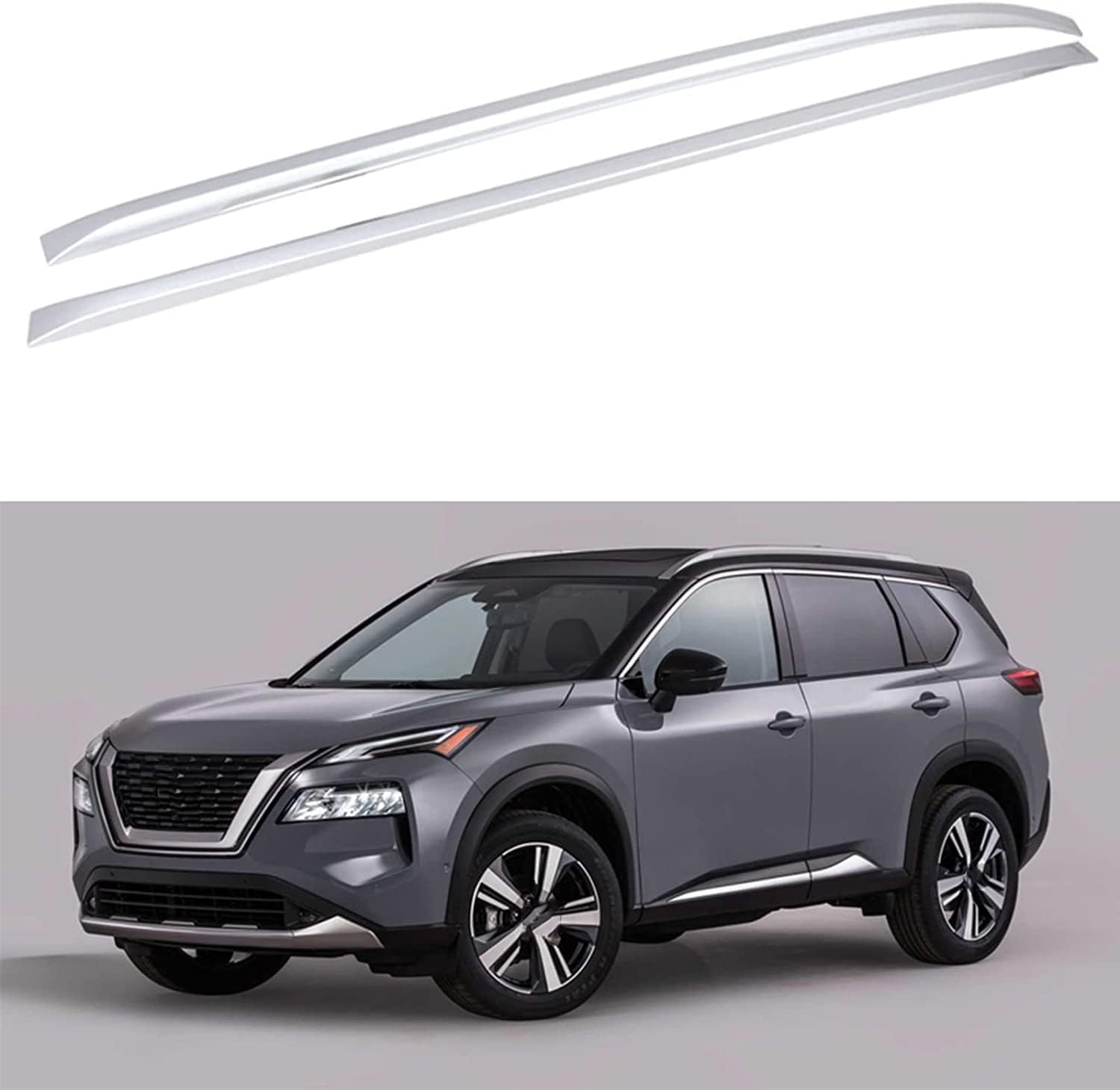 Car roof rack rails for Nissan X-Trail Rogue 2021 2022 Car roof rack rails for Nissan X-Trail Rogue 2021 2022
