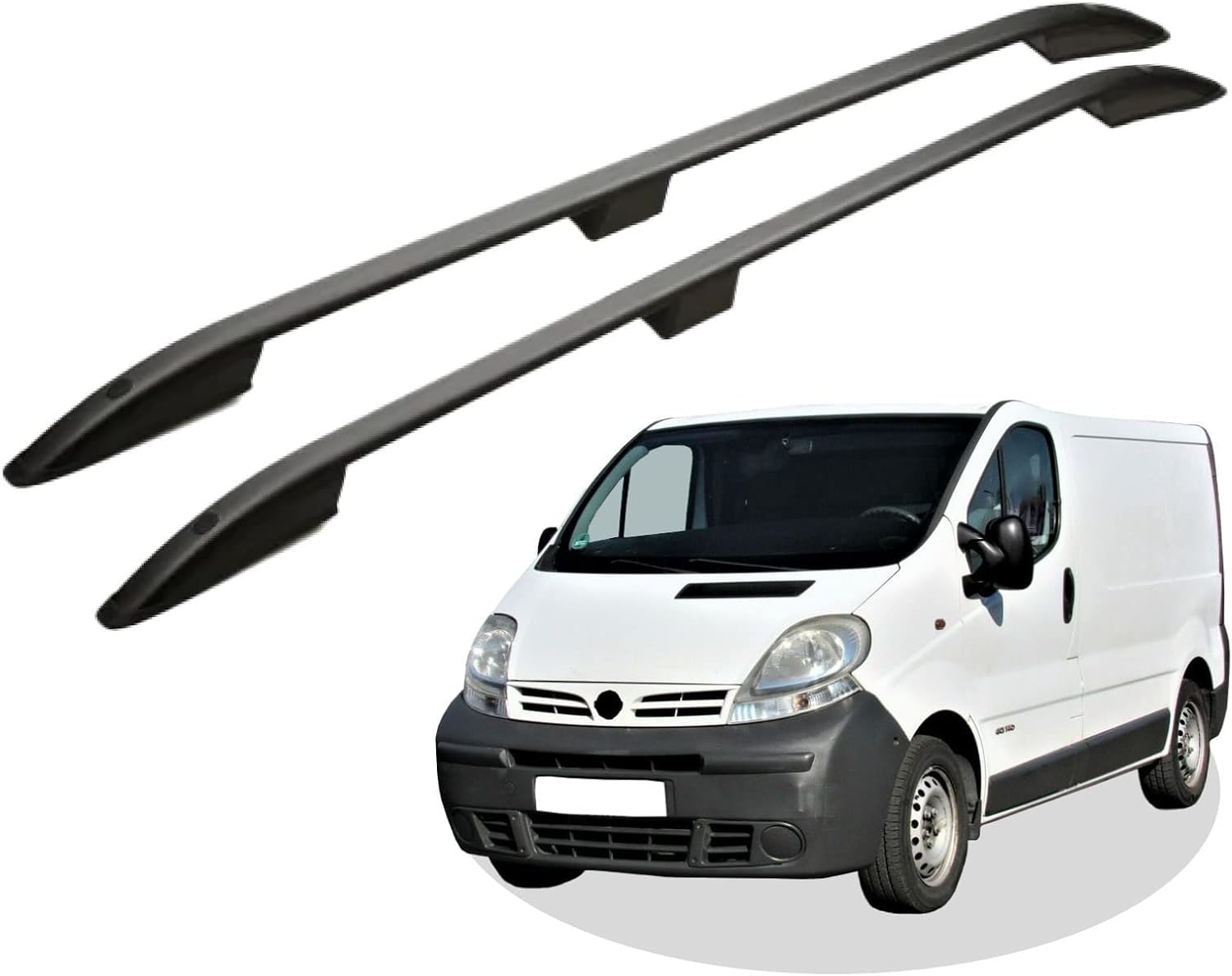 Car roof rack rails for Nissan Primastar L1 2001-2015 Car roof rack rails for Nissan Primastar L1 2001-2015