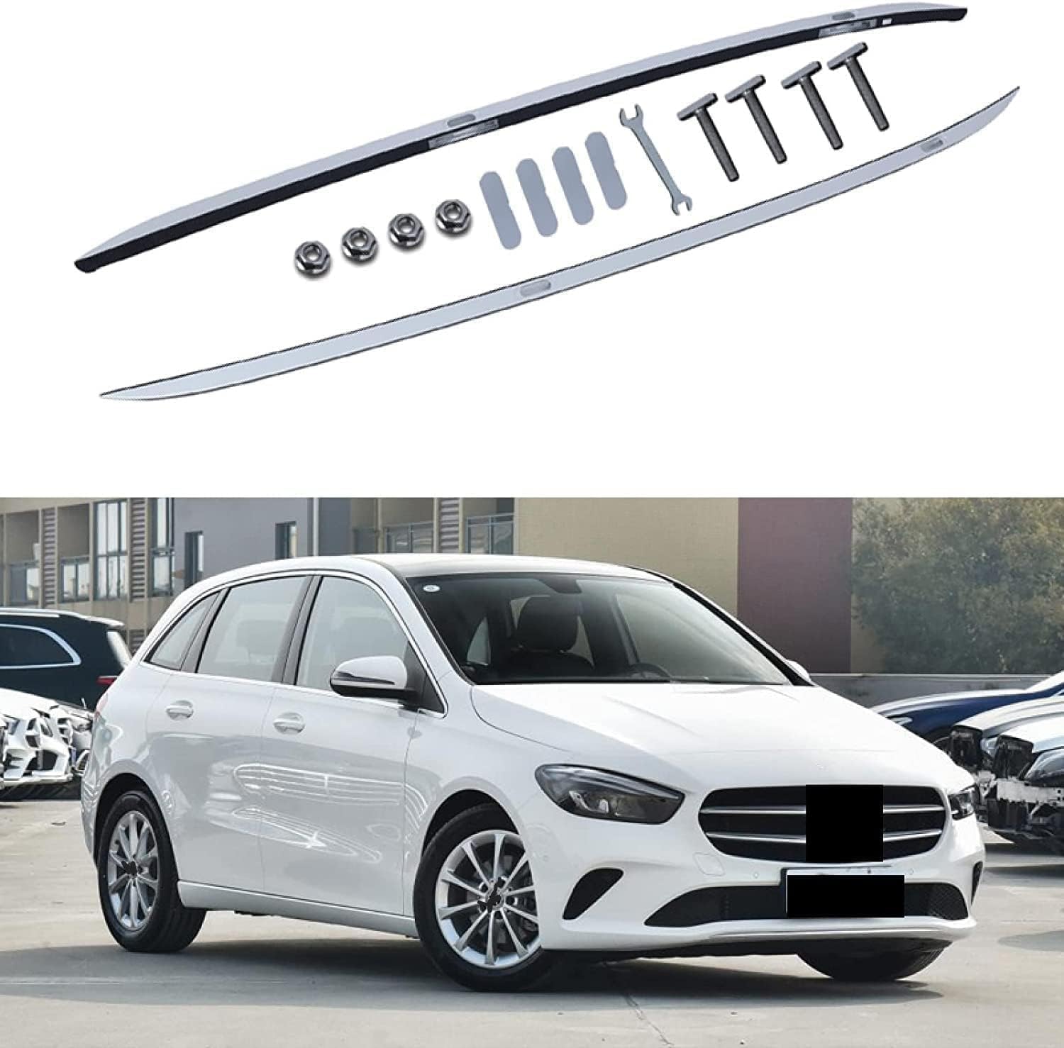 Car roof rack rails for Mercedes Benz W247 B180 B200 2020 2021+ Car roof rack rails for Mercedes Benz W247 B180 B200 2020 2021+