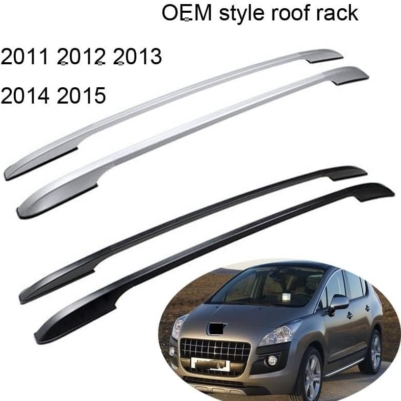 Car roof rack rails for Peugeot 3008 2011 2012 2013 2014 2015 Car roof rack rails for Peugeot 3008 2011 2012 2013 2014 2015