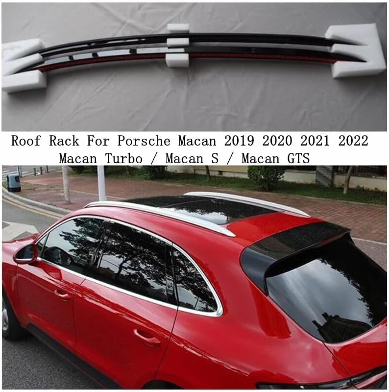 Car roof rack rails for Porsche Macan Turbo S GTS 2019 2020 2021 2022 2023 Car roof rack rails for Porsche Macan Turbo S GTS 2019 2020 2021 2022 2023