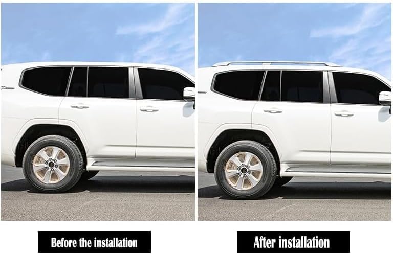 Car roof rack rails for Toyota Land Cruiser 200 LC200 2008-2021