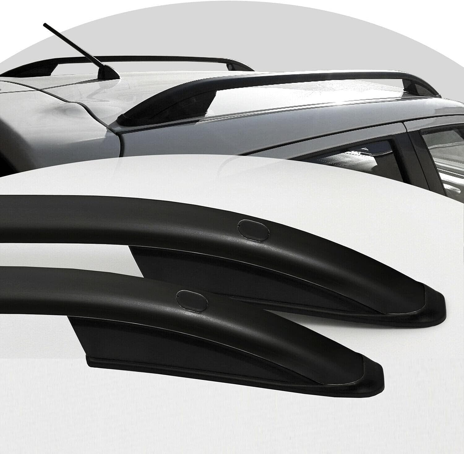 Car roof rack rails for VW Caddy 2 2003-2008