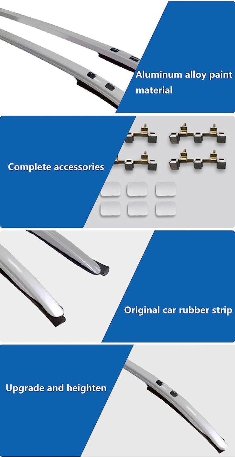 Car roof rack rails for Toyota RAV4 Veranda 2020+