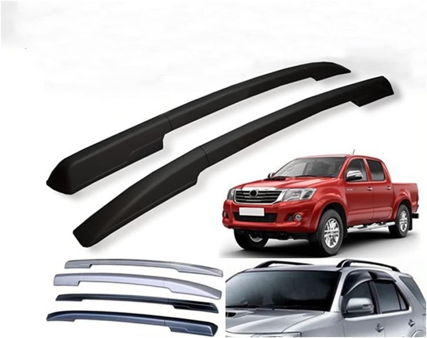 Car roof rack rails for Toyota Hilux Vigo Revo 2005-2020 Car roof rack rails for Toyota Hilux Vigo Revo 2005-2020
