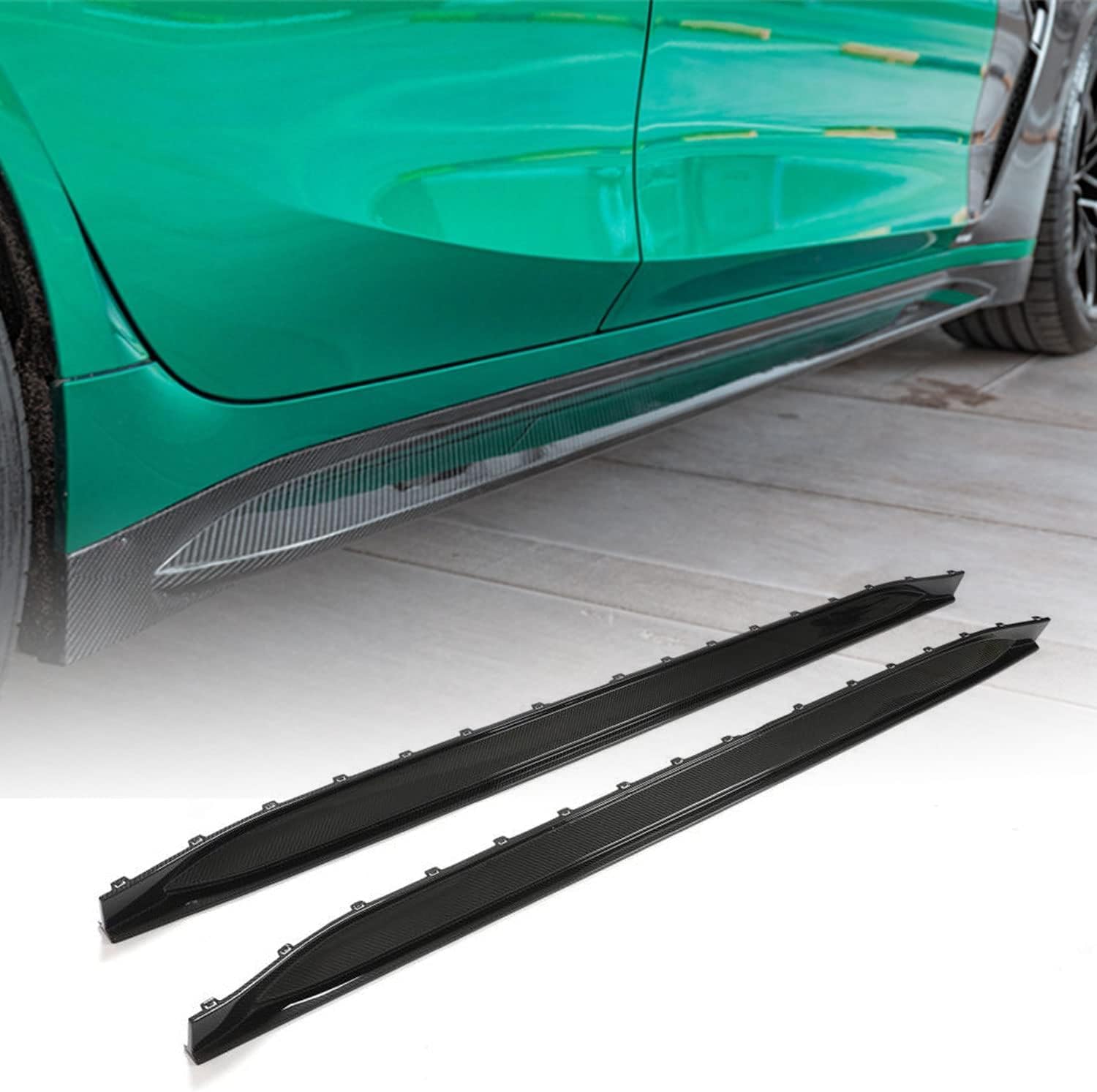Car Side Skirt for BMW 3 Series G80 M3 Sedan 4-Door 2021-2022 Car Side Skirt for BMW 3 Series G80 M3 Sedan 4-Door 2021-2022