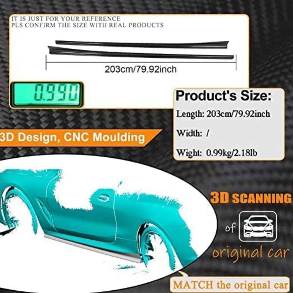 Car Side Skirt for BMW 8er G14 G15 840i xDrive M850i M-Sport 2door 2019-2021