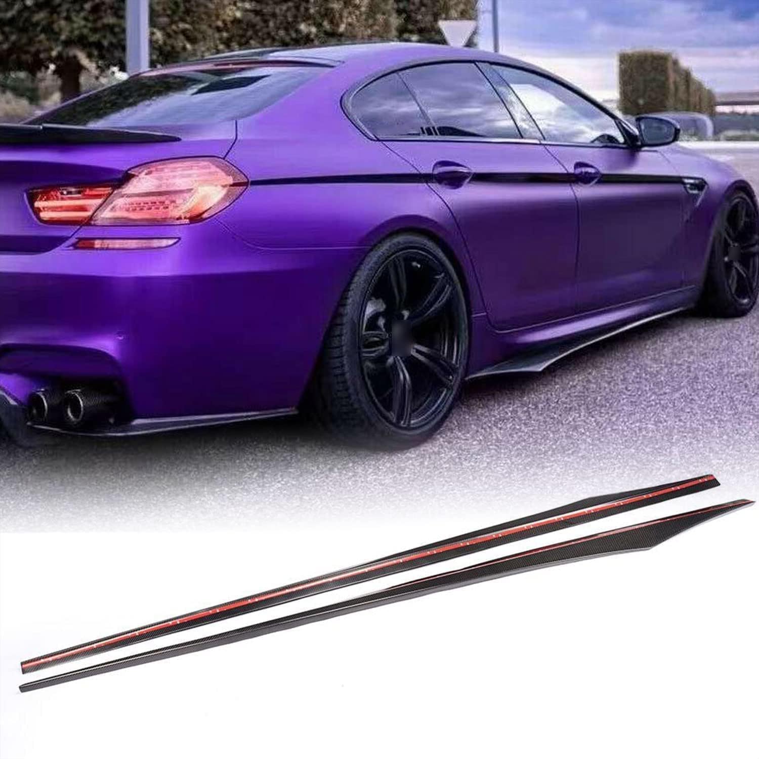 Car Side Skirt for BMW 6 Series F06 640i M Sport Gran Coupe 4door 2012-2018 Car Side Skirt for BMW 6 Series F06 640i M Sport Gran Coupe 4door 2012-2018
