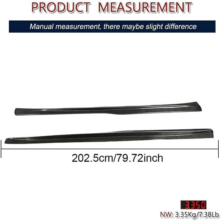 Car Side Skirt for BMW F82 M4 Coupe F83 M4 Convertible 2014-2018