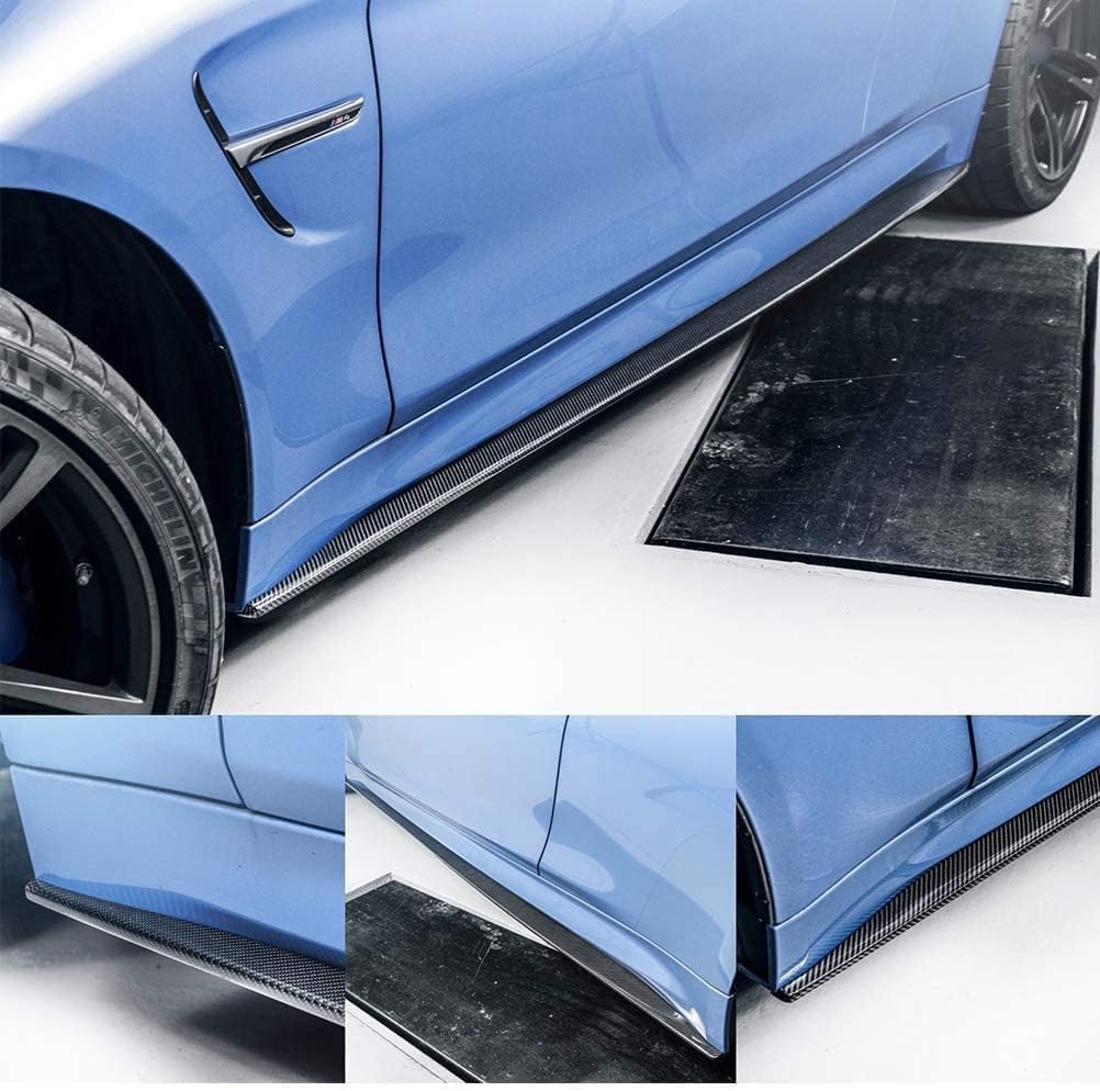 Car Side Skirt for BMW F80 M3 Sedan F82 F83 M4 Coupe Convertible 2014-2017