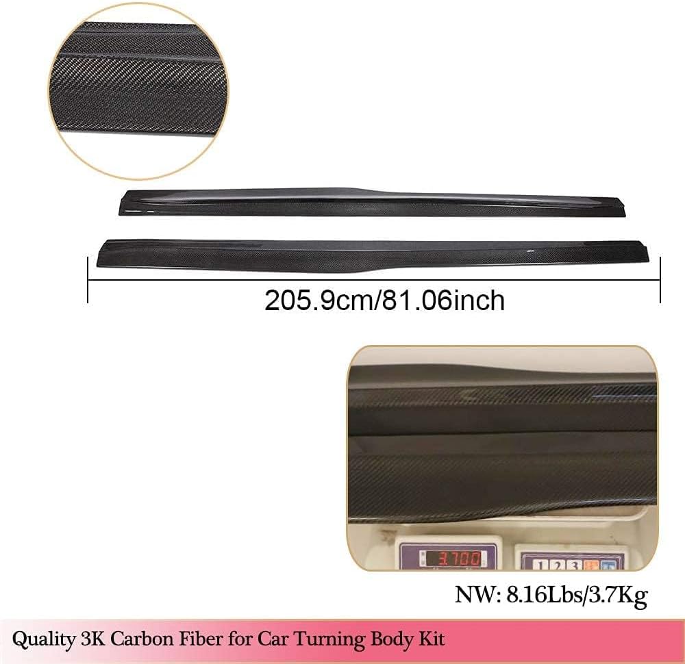 Car Side Skirt for BMW F82 M4 Coupe F83 M4 Convertible 2-Door 2015-2019