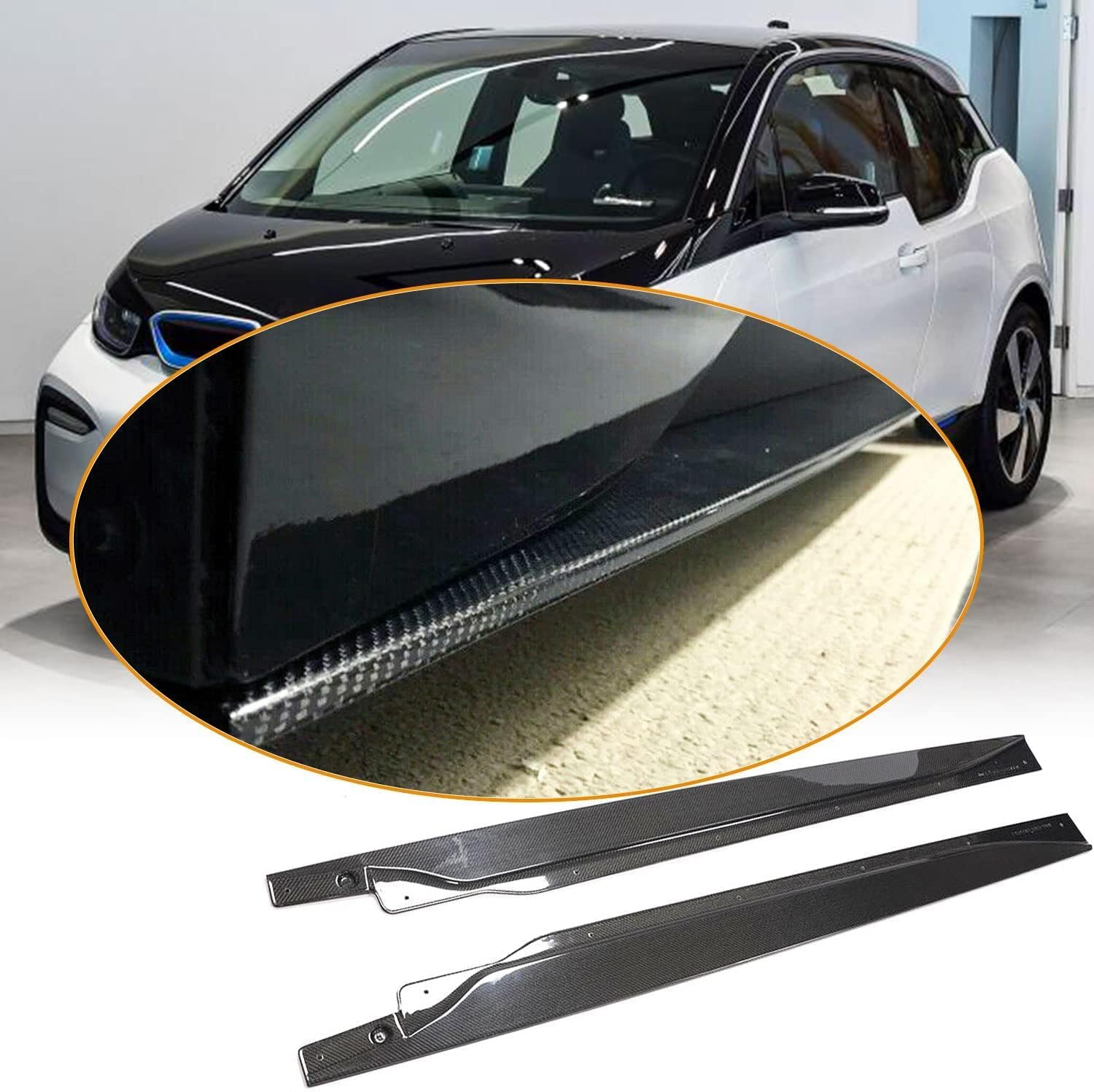 Car Side Skirt for BMW I3 Hatchback 4-Door 2014-2020 Car Side Skirt for BMW I3 Hatchback 4-Door 2014-2020