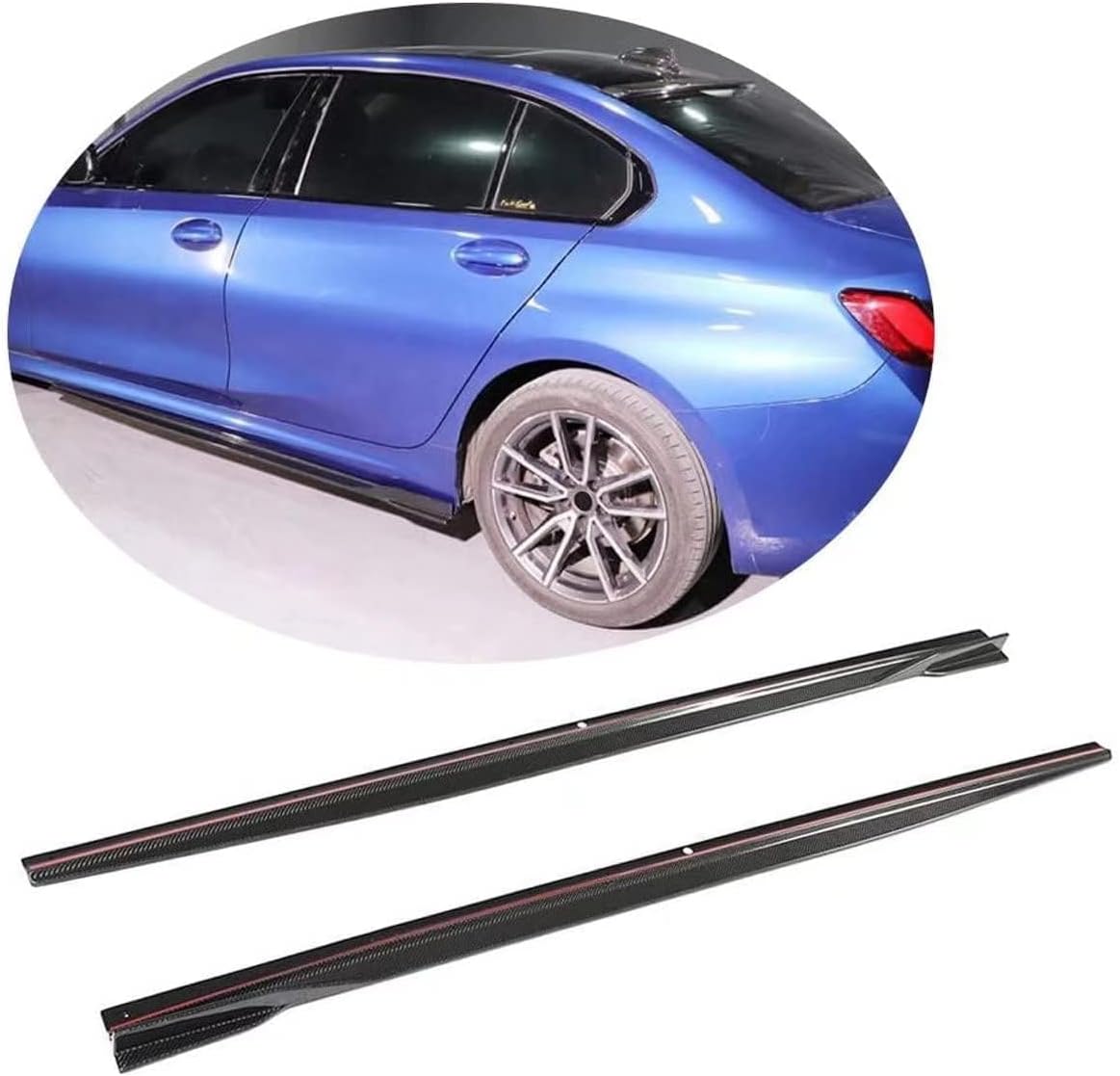 Car Side Skirt for BMW 3 Series G20 320i 330i M340i M Sport Sedan 2019-2020 Car Side Skirt for BMW 3 Series G20 320i 330i M340i M Sport Sedan 2019-2020