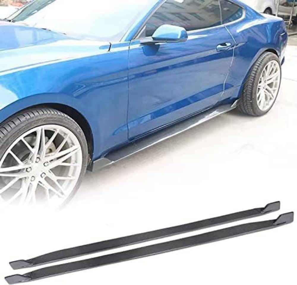 Car Side Skirt for Ford Mustang GT Coupe Convertible 2015-2019 Car Side Skirt for Ford Mustang GT Coupe Convertible 2015-2019