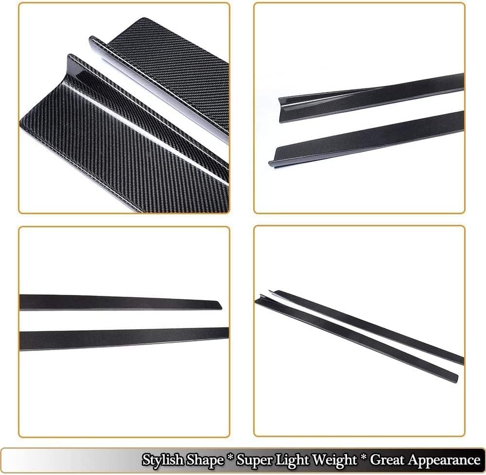 Car Side Skirt for BMW F82 F83 M4 Coupe Convertible 2door 2015-2019