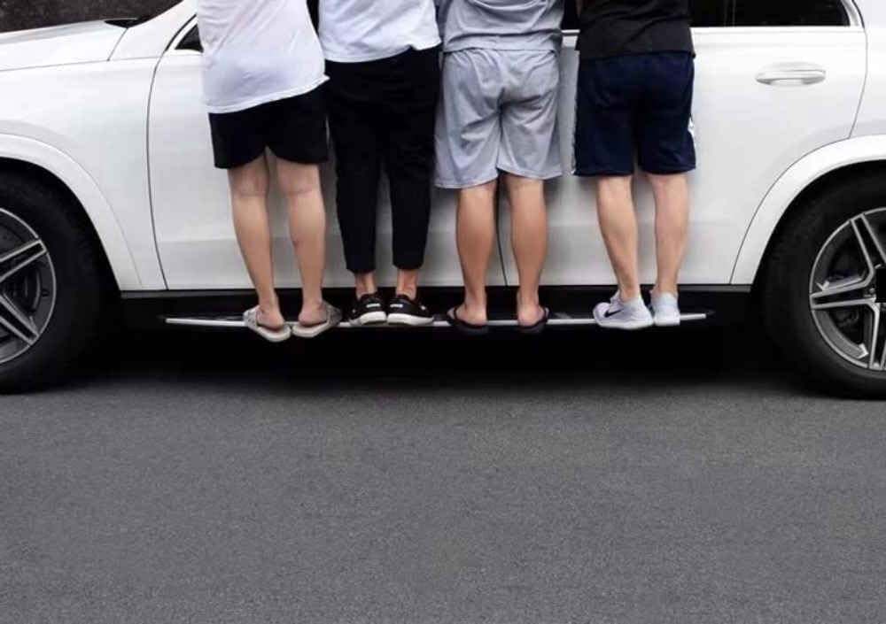 Car Side Skirt for Mercedes Benz ML Class W164 2006-2012