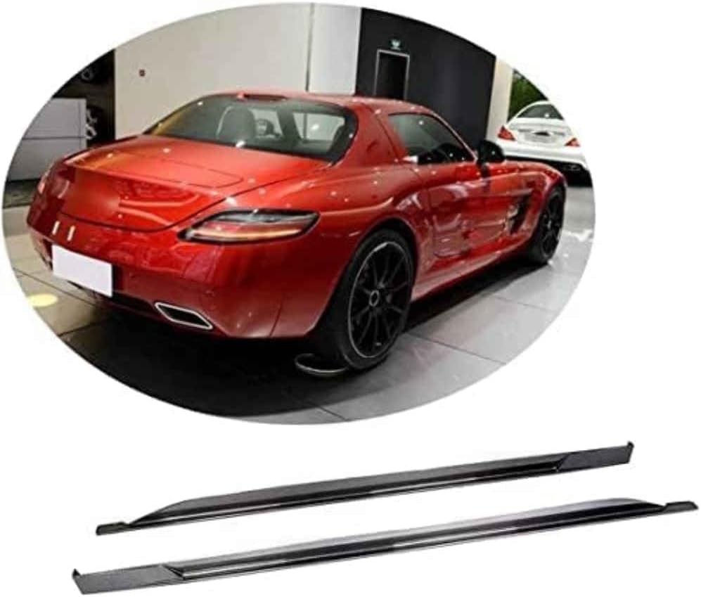 Car Side Skirt for Mercedes Benz SLS Class C197 R197 AMG 2 Door 2010-2013