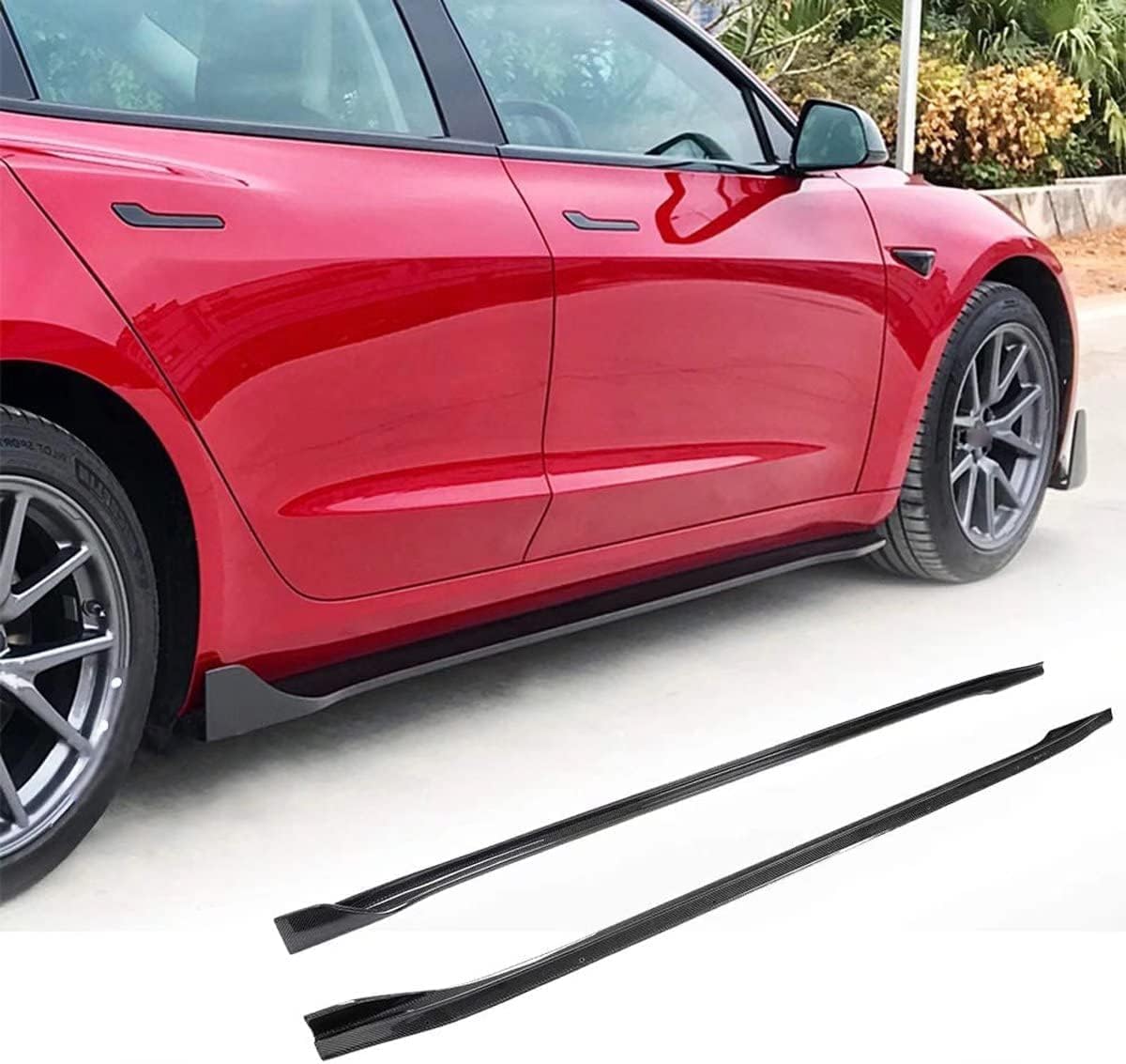 Car Side Skirt for Tesla Model 3 Sedan 2016-2020 Car Side Skirt for Tesla Model 3 Sedan 2016-2020