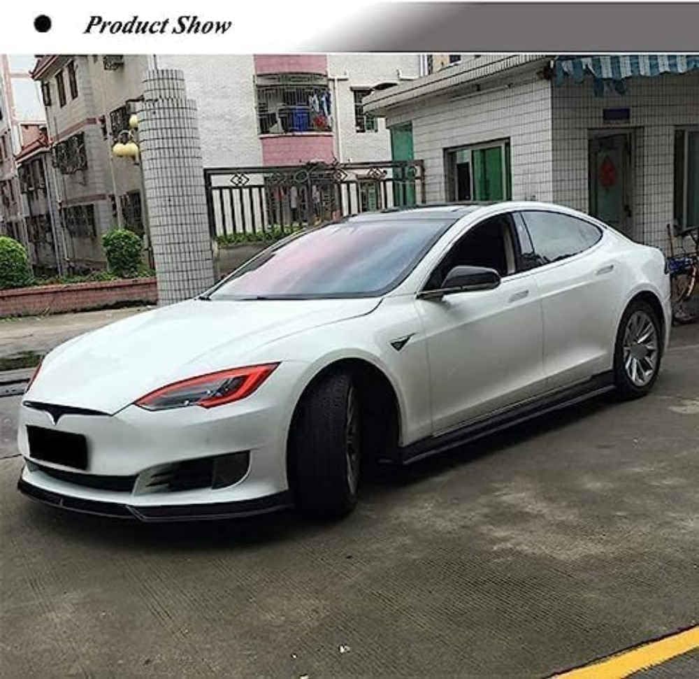 Car Side Skirt for Tesla Model S 4-Door 2012-2017