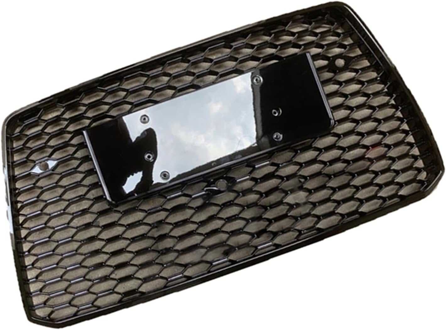 Car Upper Bumper Hood Mesh Grid for Audi A8 RS8 S8 D5 2014-2018