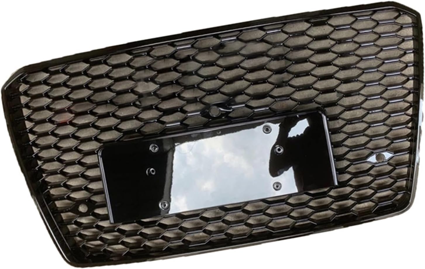 Car Upper Bumper Hood Mesh Grid for Audi A8 RS8 S8 D5 2014-2018