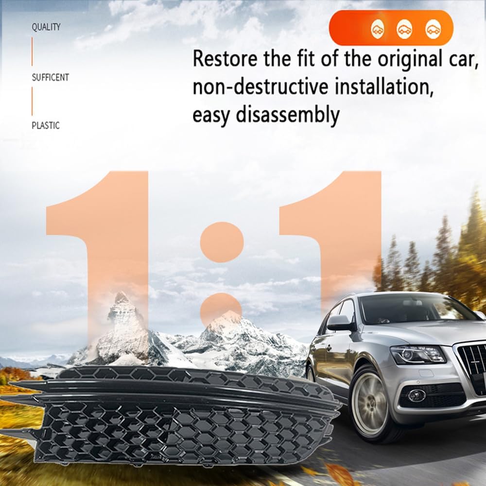 Car Upper Bumper Hood Mesh Grid for Audi A6 2013-2016 A6L RS6 C7