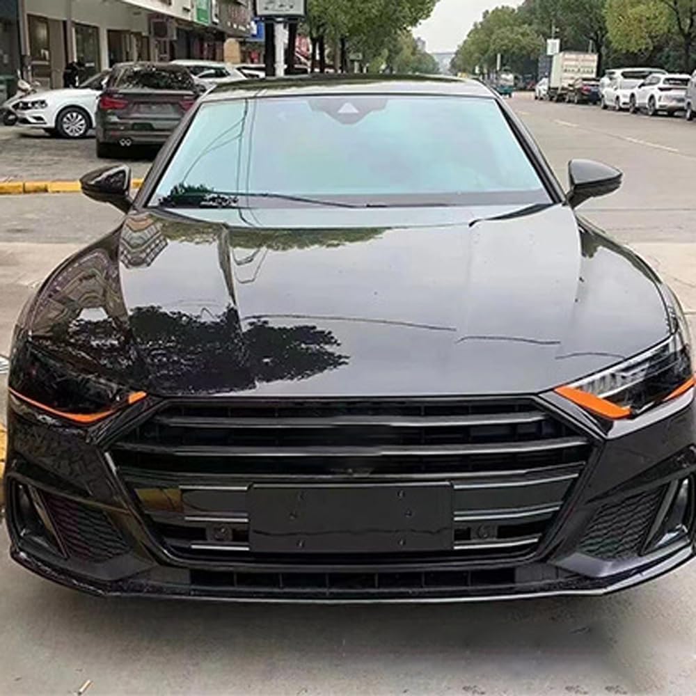 Car Upper Bumper Hood Mesh Grid for Audi A7 C8 S7 2018-2023 Car Upper Bumper Hood Mesh Grid for Audi A7 C8 S7 2018-2023