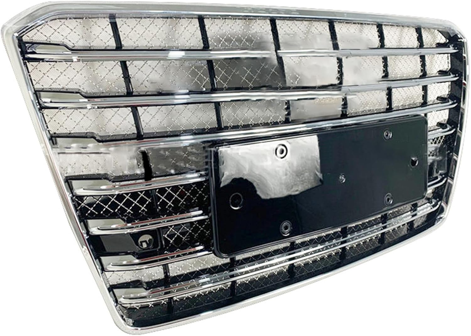 Car Upper Bumper Hood Mesh Grid for Audi A8 W12 D4PA 2015-2018 A8L