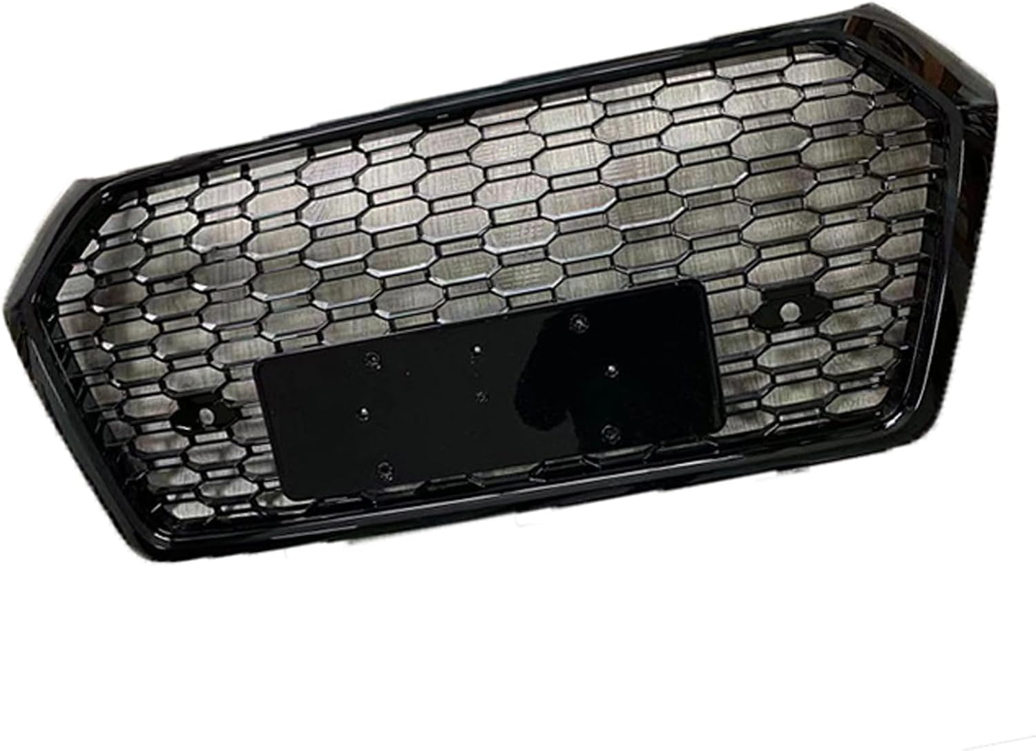 Car Upper Bumper Hood Mesh Grid for Audi Q5L RSQ5 2018-2020