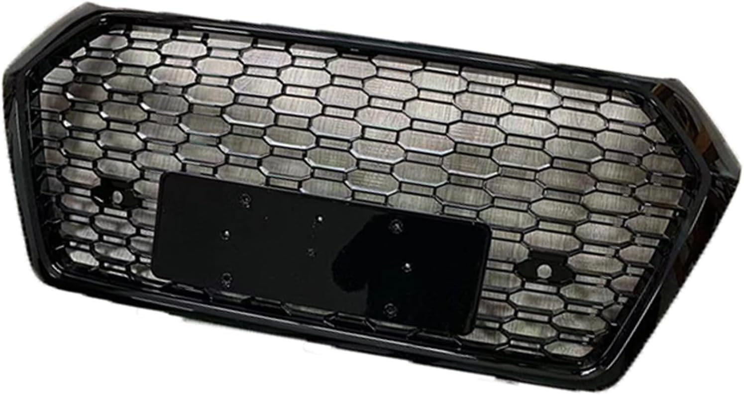 Car Upper Bumper Hood Mesh Grid for Audi Q5L RSQ5 2018-2020