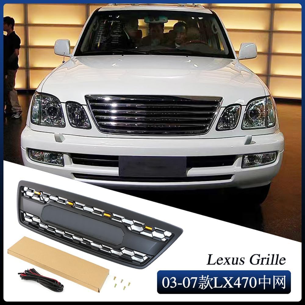 Car Upper Bumper Hood Mesh Grid for Lexus LX470 2003-2007 Car Upper Bumper Hood Mesh Grid for Lexus LX470 2003-2007