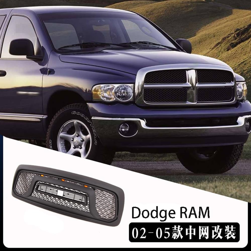 Car Upper Bumper Hood Mesh Grid for Dodge RAM 2002-2005