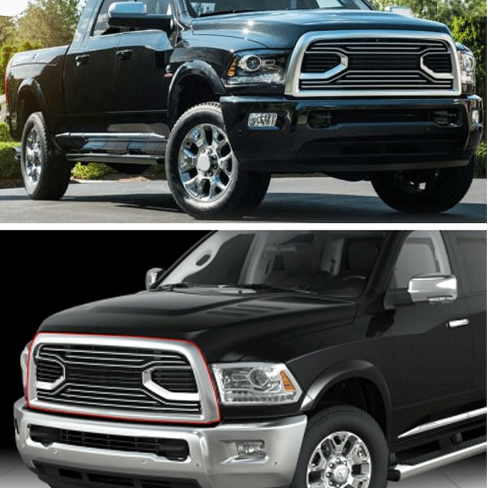 Car Upper Bumper Hood Mesh Grid for Dodge RAM 2002-2005 Car Upper Bumper Hood Mesh Grid for Dodge RAM 2002-2005