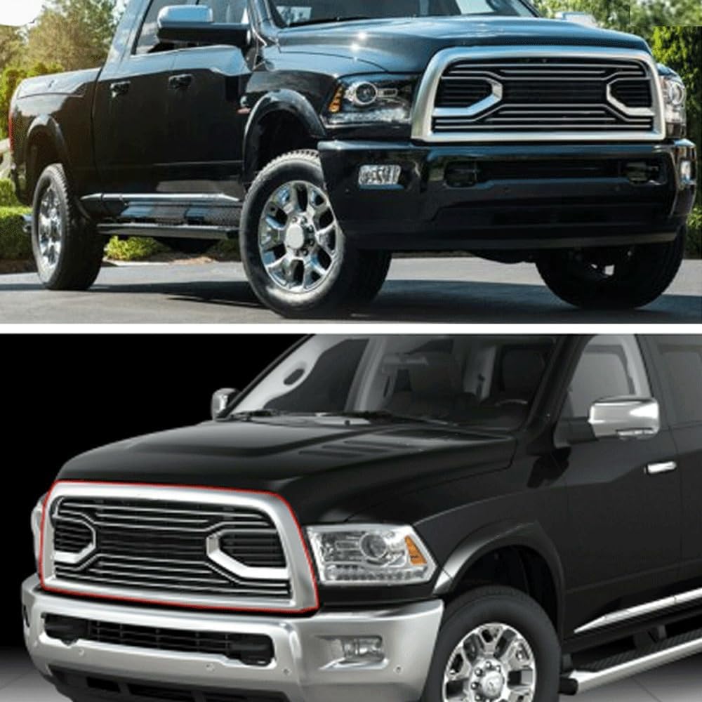 Car Upper Bumper Hood Mesh Grid for Dodge RAM1500 2009-2013 Car Upper Bumper Hood Mesh Grid for Dodge RAM1500 2009-2013