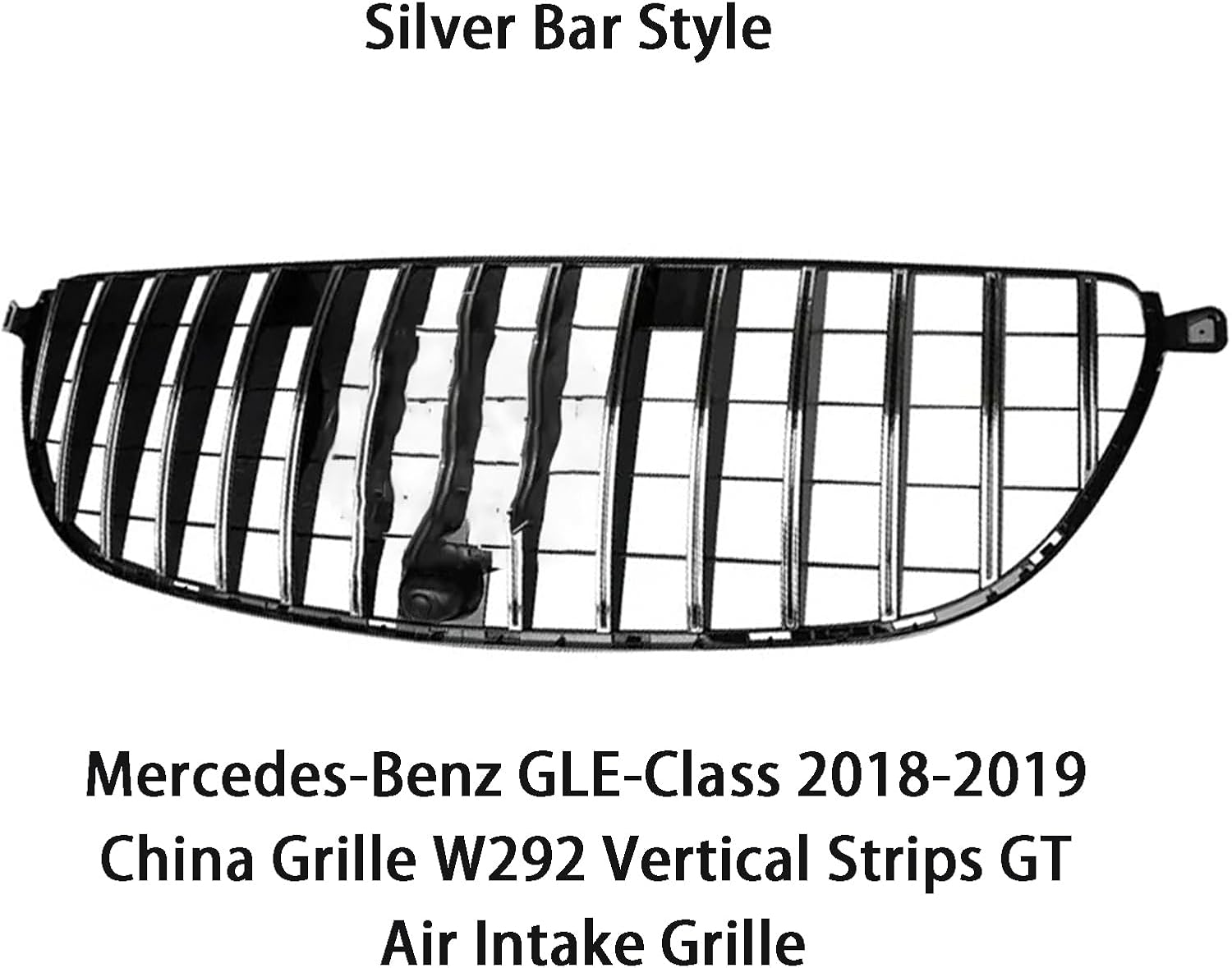 Car Upper Bumper Hood Mesh Grid for Bench GLE-Class 2018 2019 W292 GT RGLE Coupe