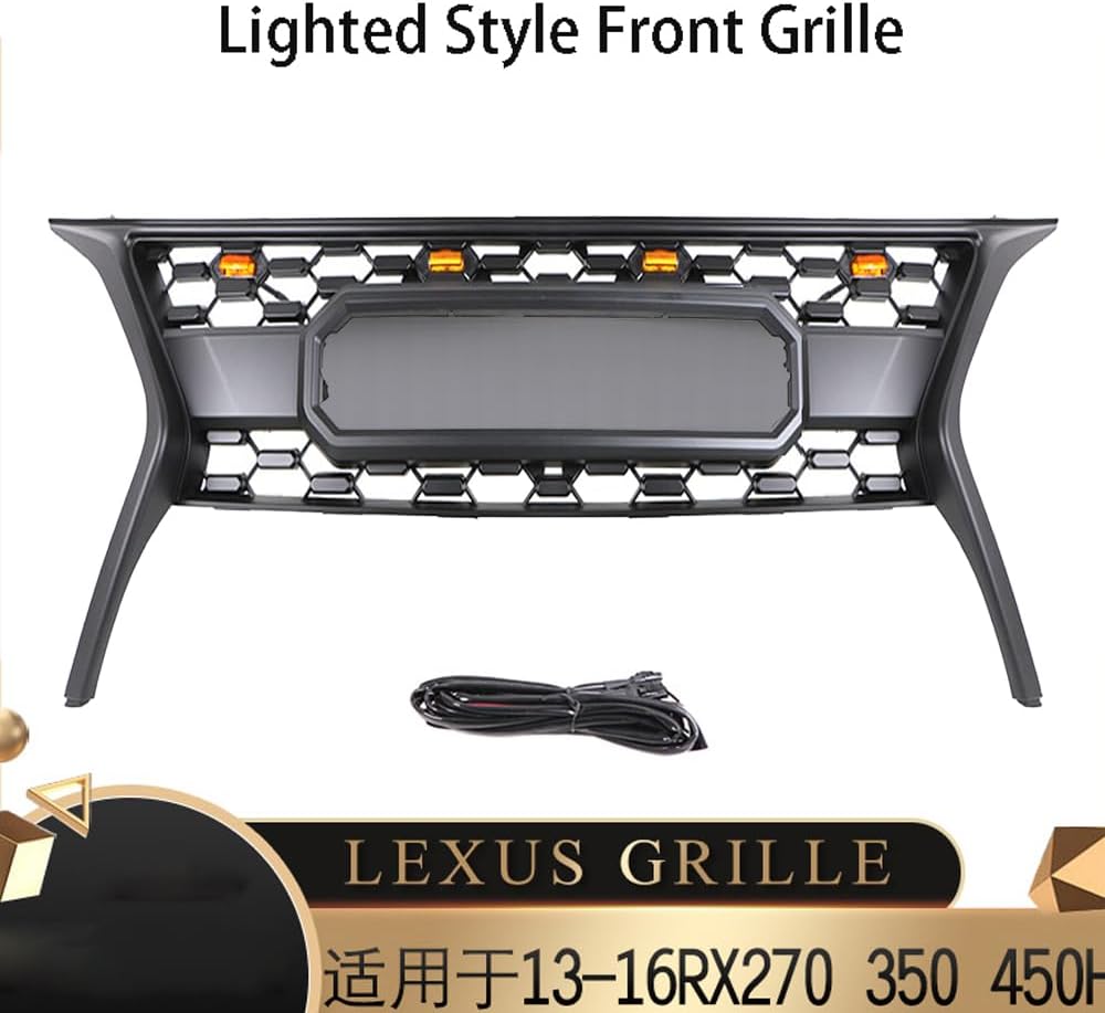 Car Upper Bumper Hood Mesh Grid for Lexus RX270 350 450H 2013-2016 Car Upper Bumper Hood Mesh Grid for Lexus RX270 350 450H 2013-2016