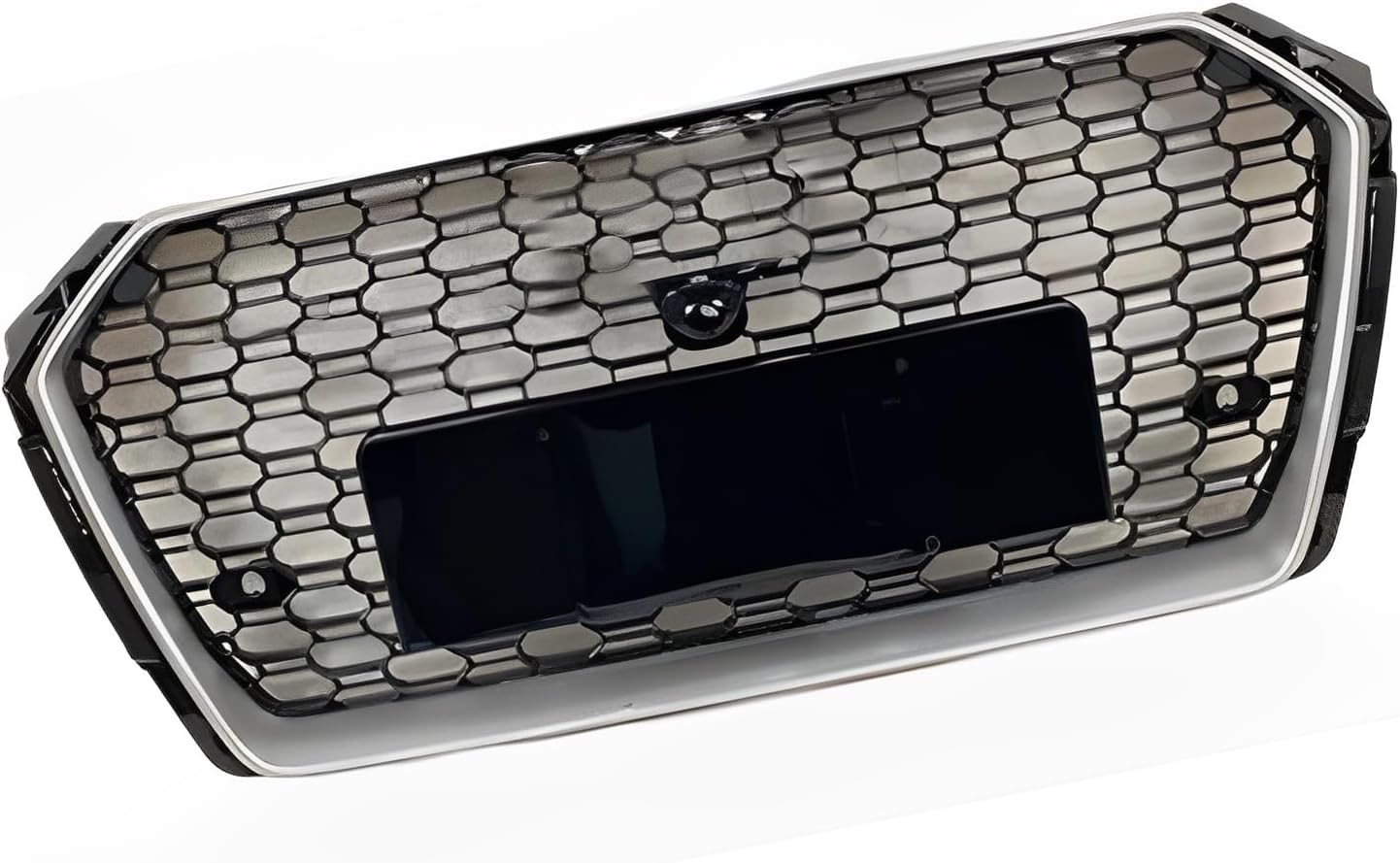 Car Upper Bumper Hood Mesh Grid for Audi A4L RS4 2017 2018 2019 A4