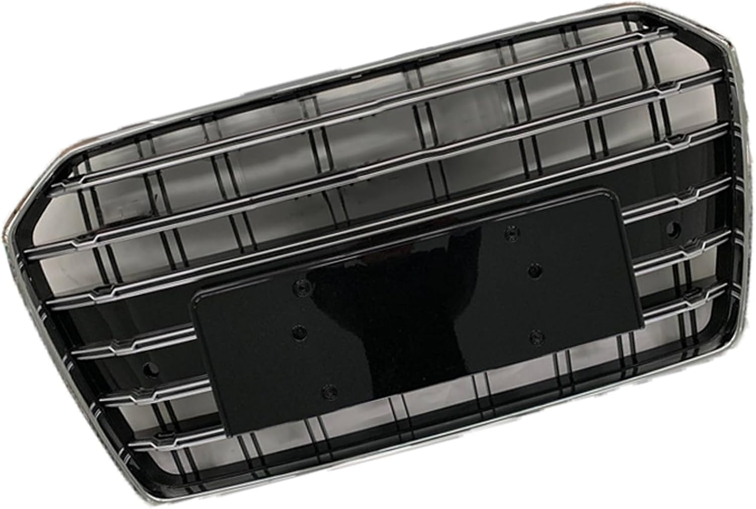 Car Upper Bumper Hood Mesh Grid for Audi A6 S6 2016 2017 2018 C7 PA