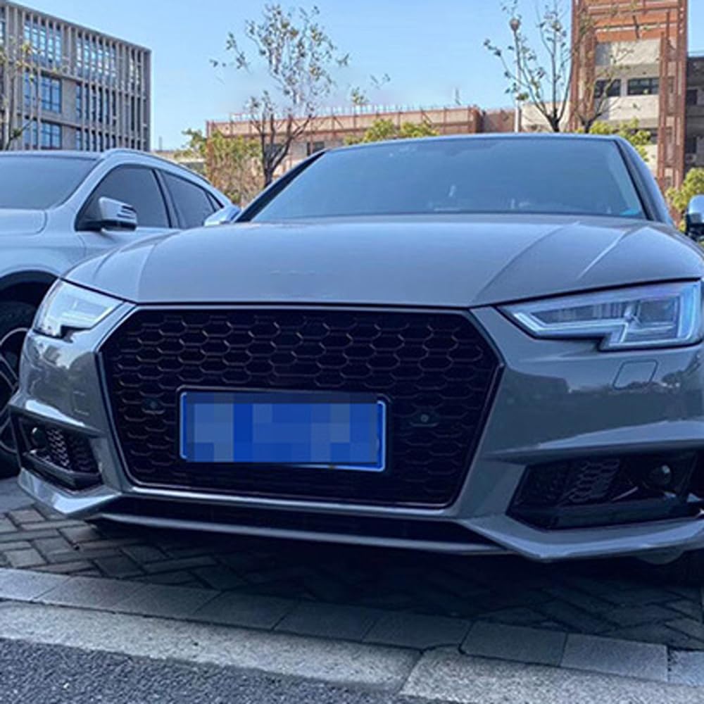 Car Upper Bumper Hood Mesh Grid for Audi A4L RS4 2017 2018 2019 A4 RS4 Car Upper Bumper Hood Mesh Grid for Audi A4L RS4 2017 2018 2019 A4 RS4