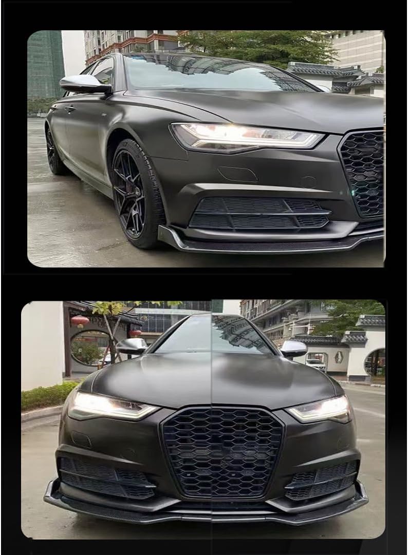Car Upper Bumper Hood Mesh Grid for Audi A6 S6 C7 PA S6 2016-2018