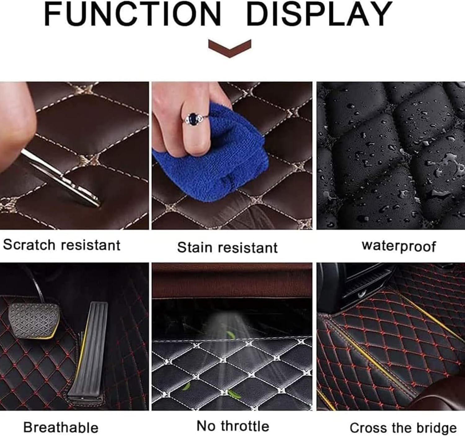 Custom car floor mats for all Lexus models