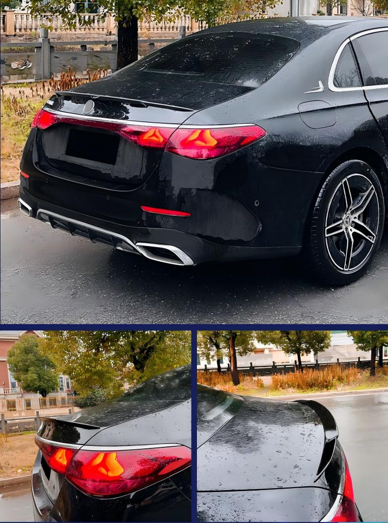 Car Rear Spoiler Brabus Model for Mercedes-Benz E-Class W214 Sedan E260 E300 2024+ Brabus