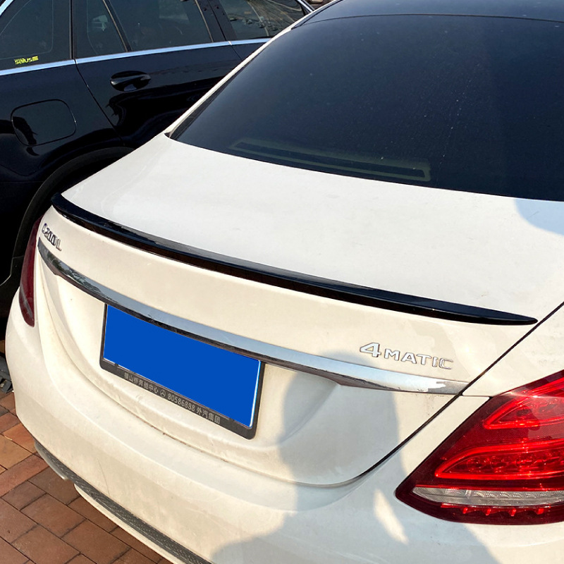 Car Rear Spoiler for Mercedes-Benz C-Class W205, C180, C200, C260, 2015+