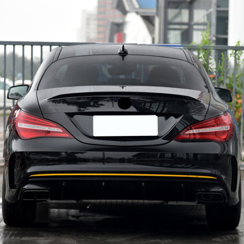 Car Rear Spoiler for Mercedes-Benz CLA-Class C117, CLA200, CLA260, CLA45, 2013-19, AMG